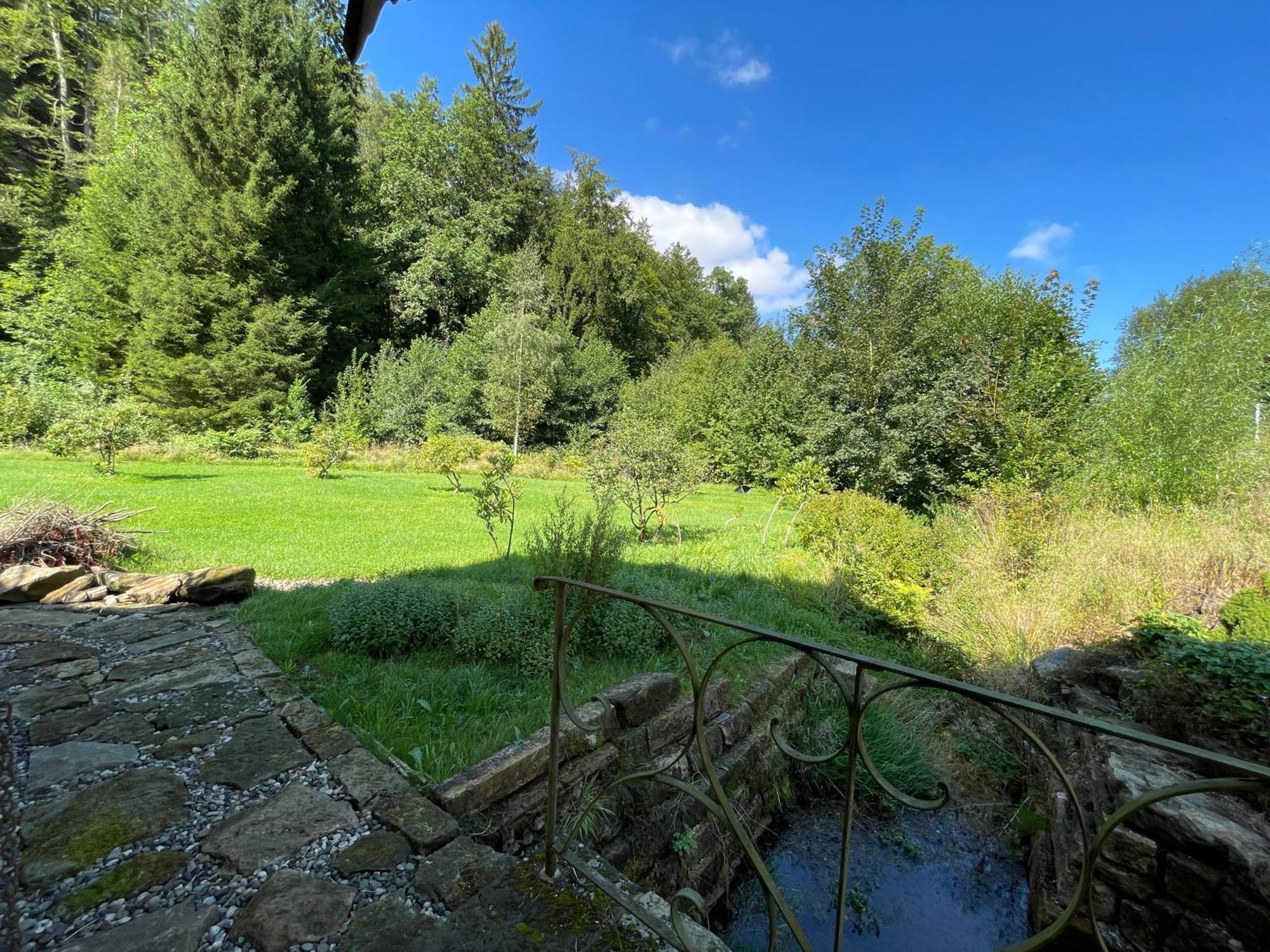 Ferienwohnung Parkblick Im Badehaus Rosenthal-Bielatal Exterior foto